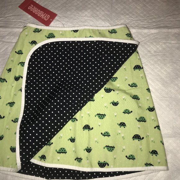 Gymboree Other - NWT gymboree prep club 7 turtles skirt 2in1 revers